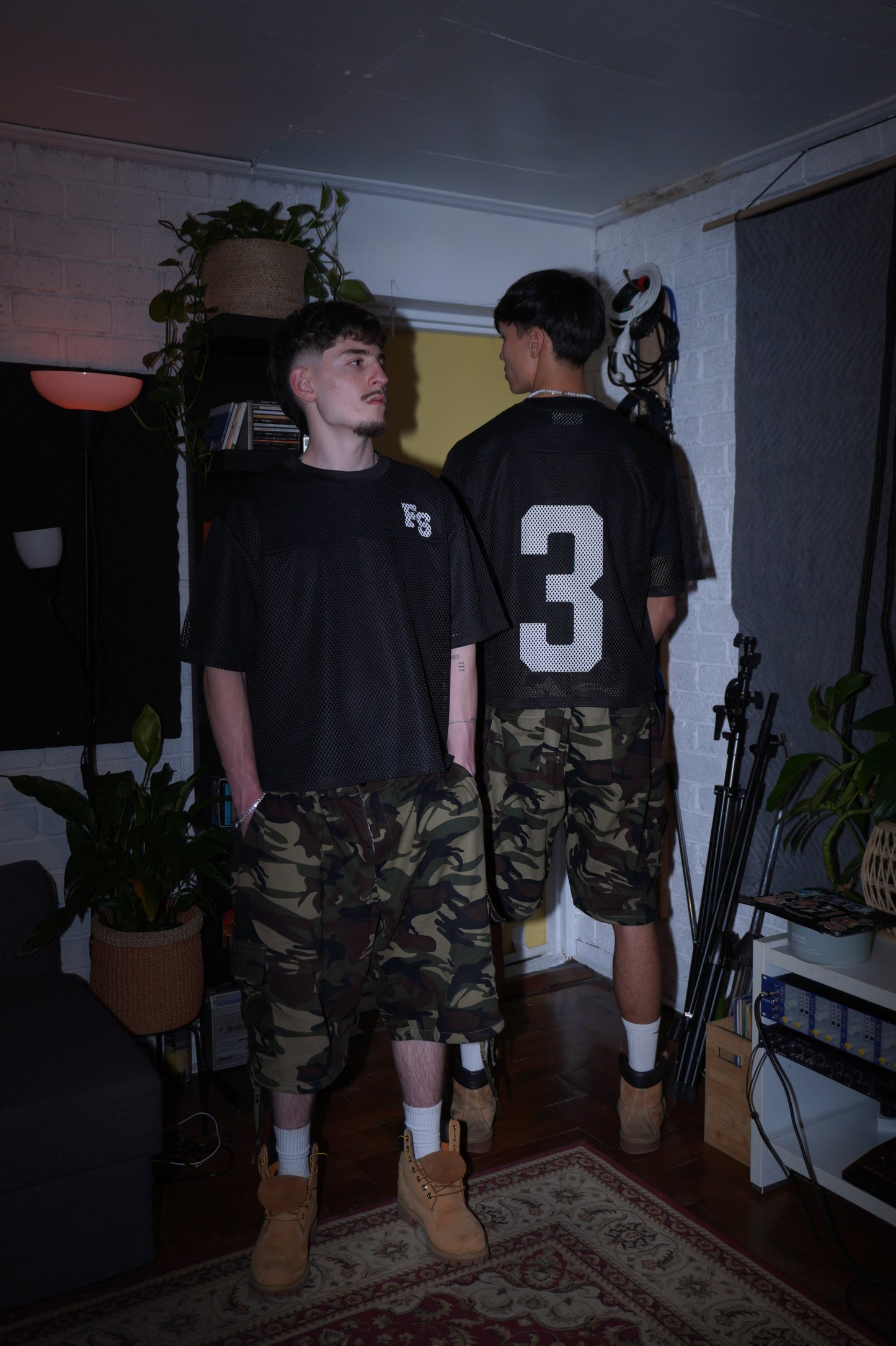 Essentials Camo Cargo Shorts