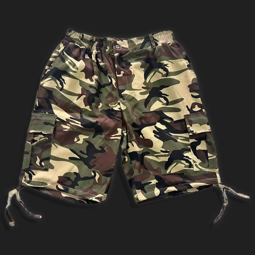 Essentials Camo Cargo Shorts